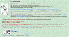 Desktop Screenshot of program.jplsoftball.org