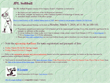 Tablet Screenshot of program.jplsoftball.org
